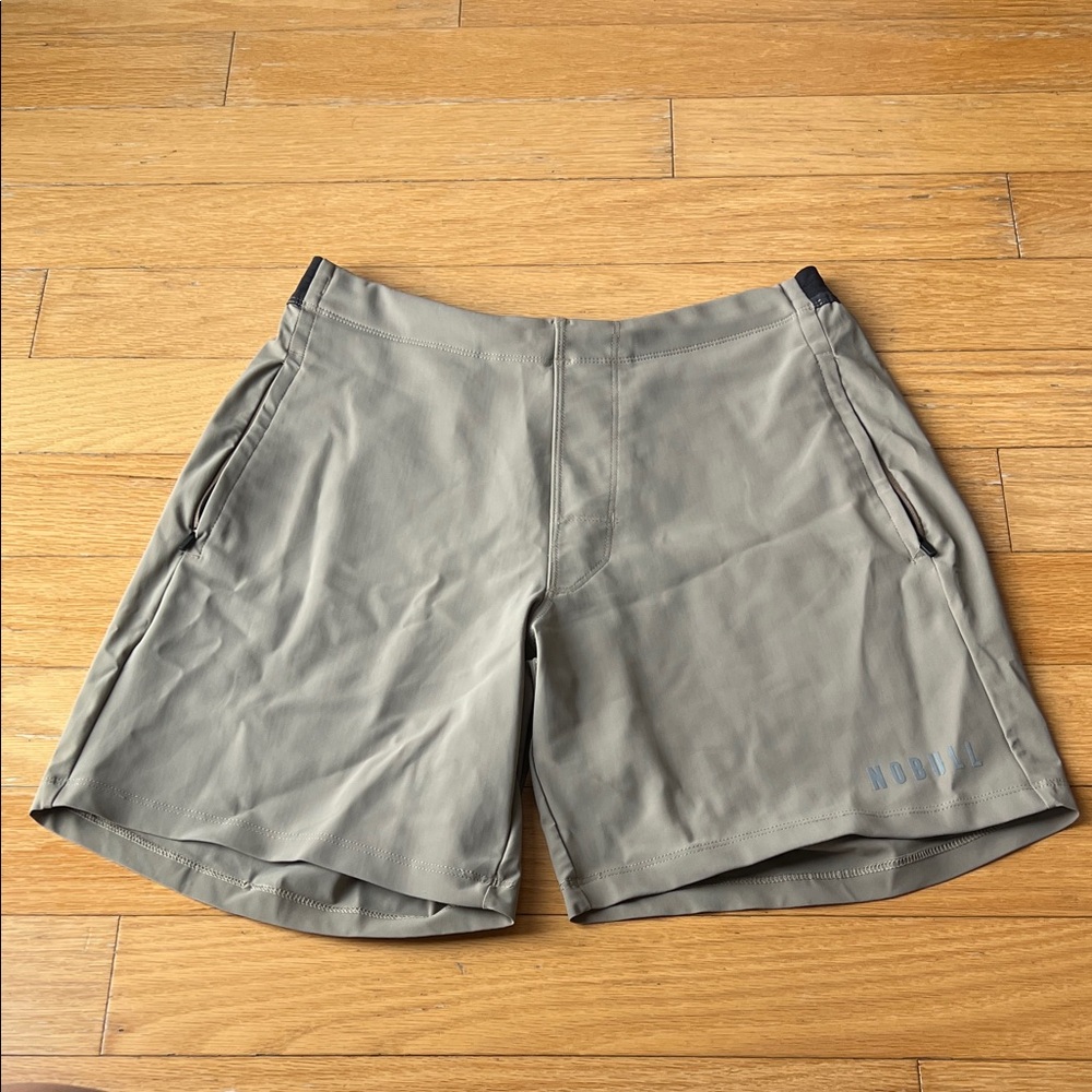 NOBULL Men’s Lightweight 7” Shorts - Kahki